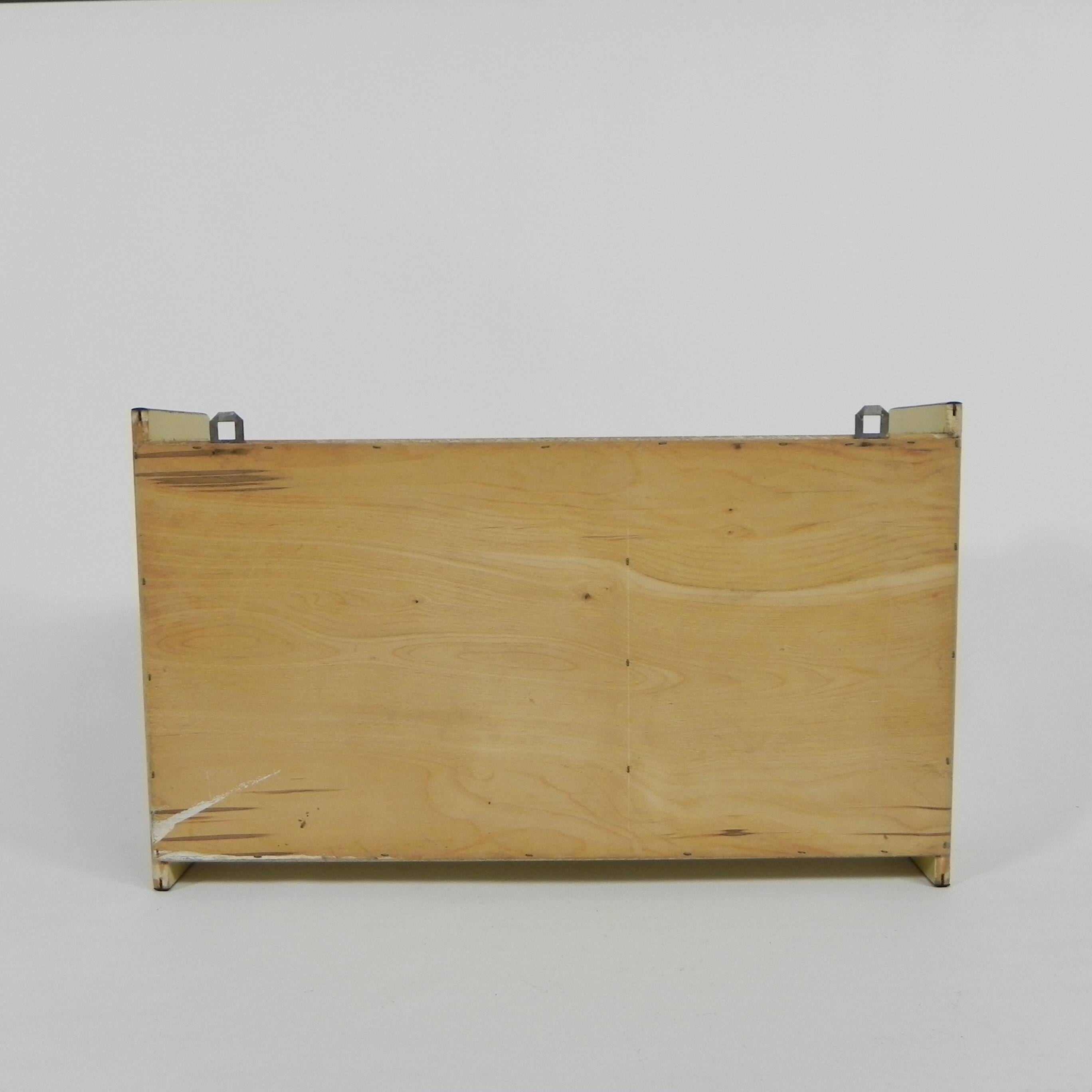 Wall cabinet with sliding glass doors, 1950s