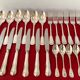 Ménagère Ercuis complete 6*4 silver metal cutlery
