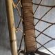 Rattan magazine rack