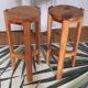 Wooden bar stools