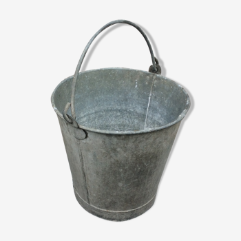 Antique zinc bucket