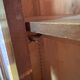 Ancienne Armoire parisienne vitrée en bois