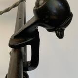 Lampe ancienne gras ravel estampillée ravel clamart modèle 201 etau