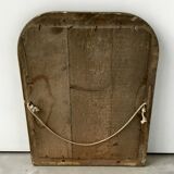 Gilded wood and stucco wall mirror - early 20th century