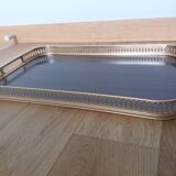 MB Italy openwork metal rim tray