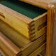 Vintage teak side or highboard