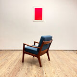 Teak armchair by Ole Wanscher for France & Son, Mid Century Modern Danish Design, 1950er