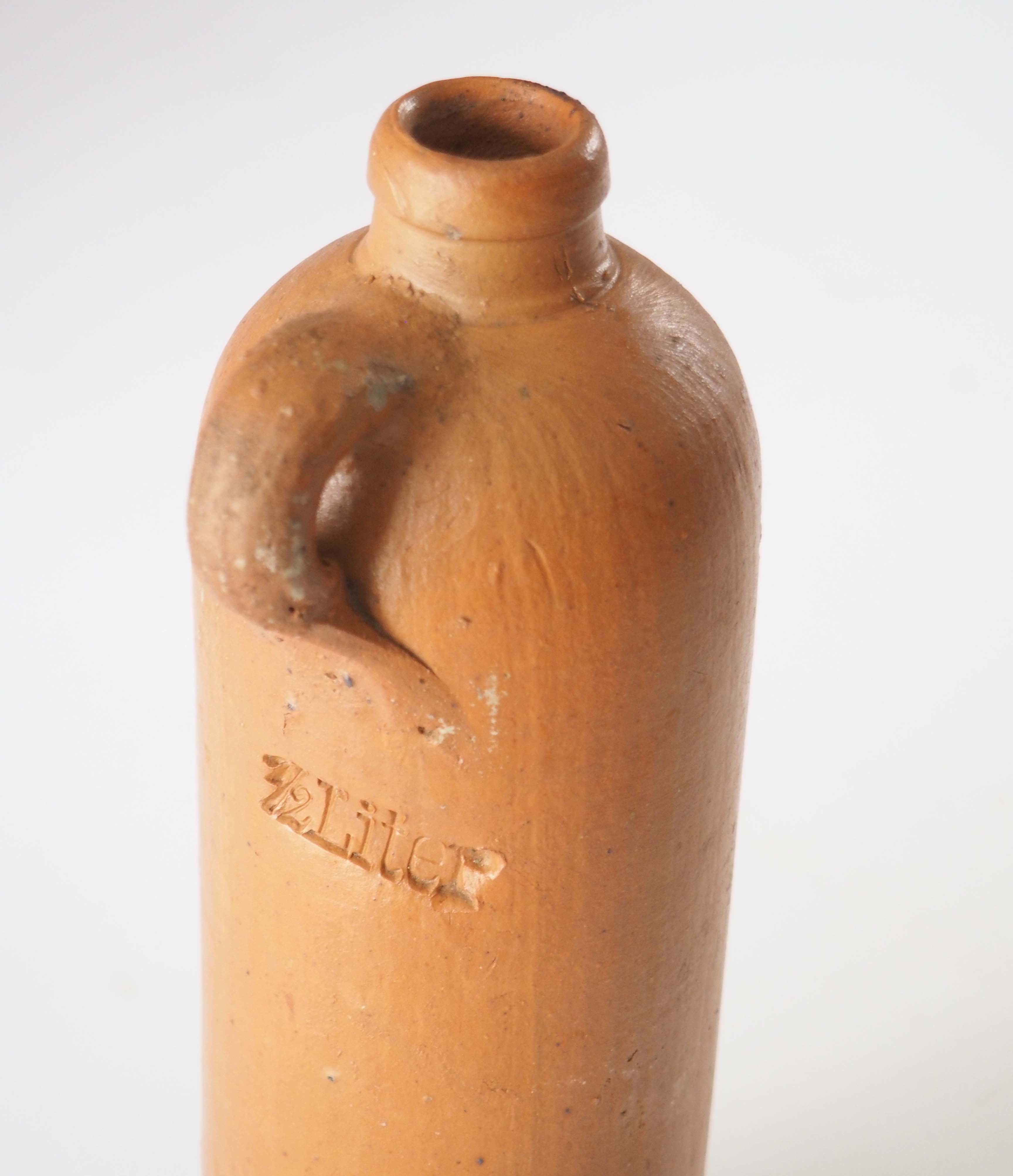 Old sandstone bottle