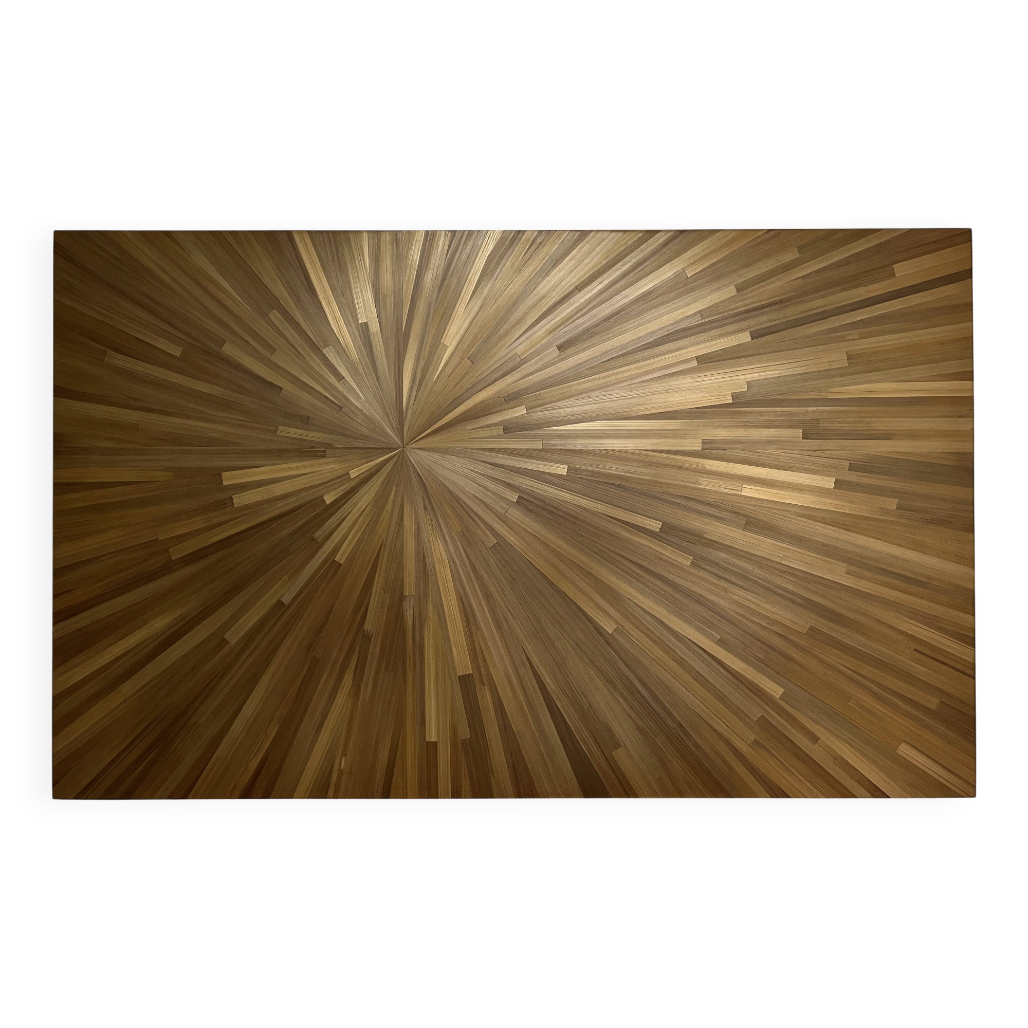 Bronze sun painting