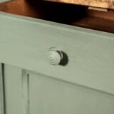 Almond green country buffet