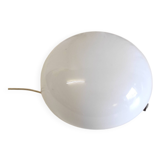 Plafonnier ou applique globe opaline diam. 25 cm - mid. XXème