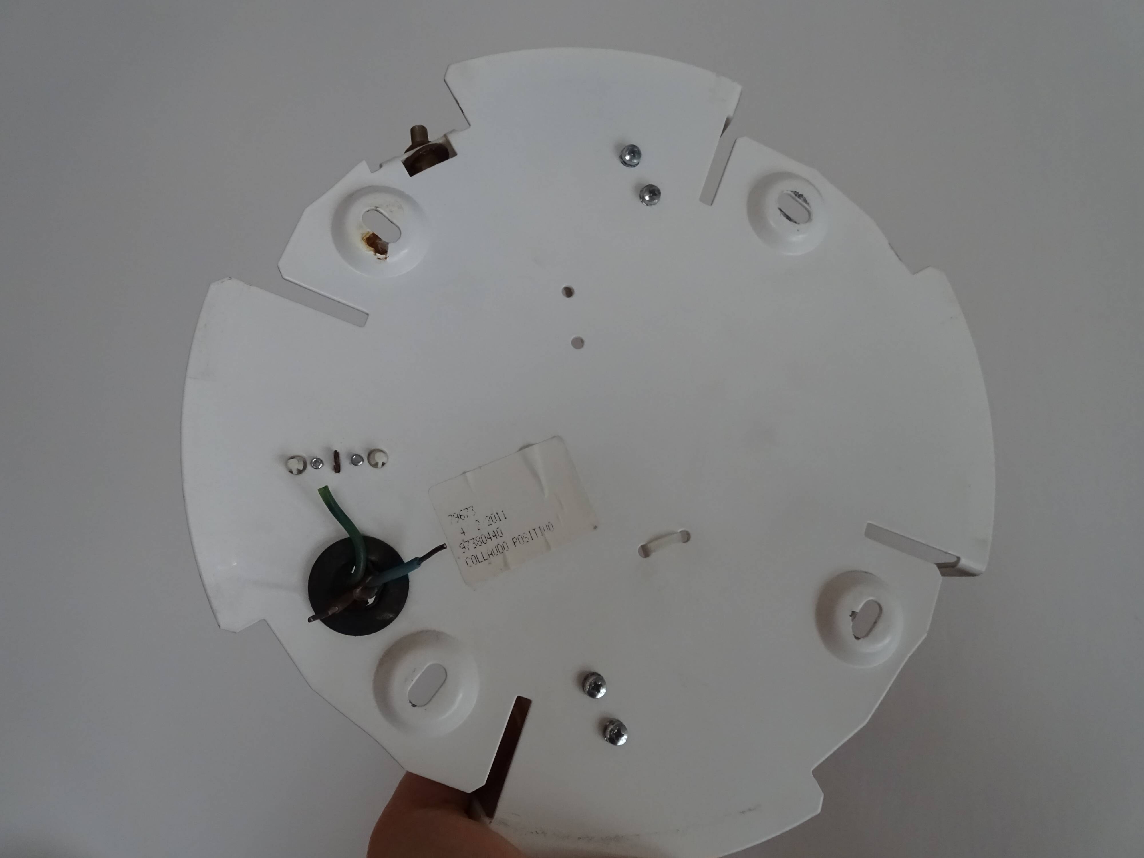 Oval wall lamp design ARTEMIDE 1980 by Patrick Jouin orange/white