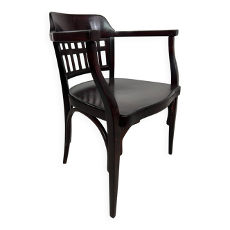 Fauteuil de bureau Sécession n°714 par Otto Wagner pour J&J Kohn