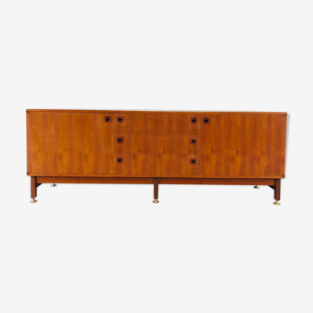 Teak enfilade by André Monpoix 1960