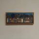 Swedish Oil on Canvas "Urban Landscape" by Johan Lundgren, Framed