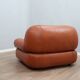 Sapporo cognac leather armchairs by Mobil GIRGI 1970s
