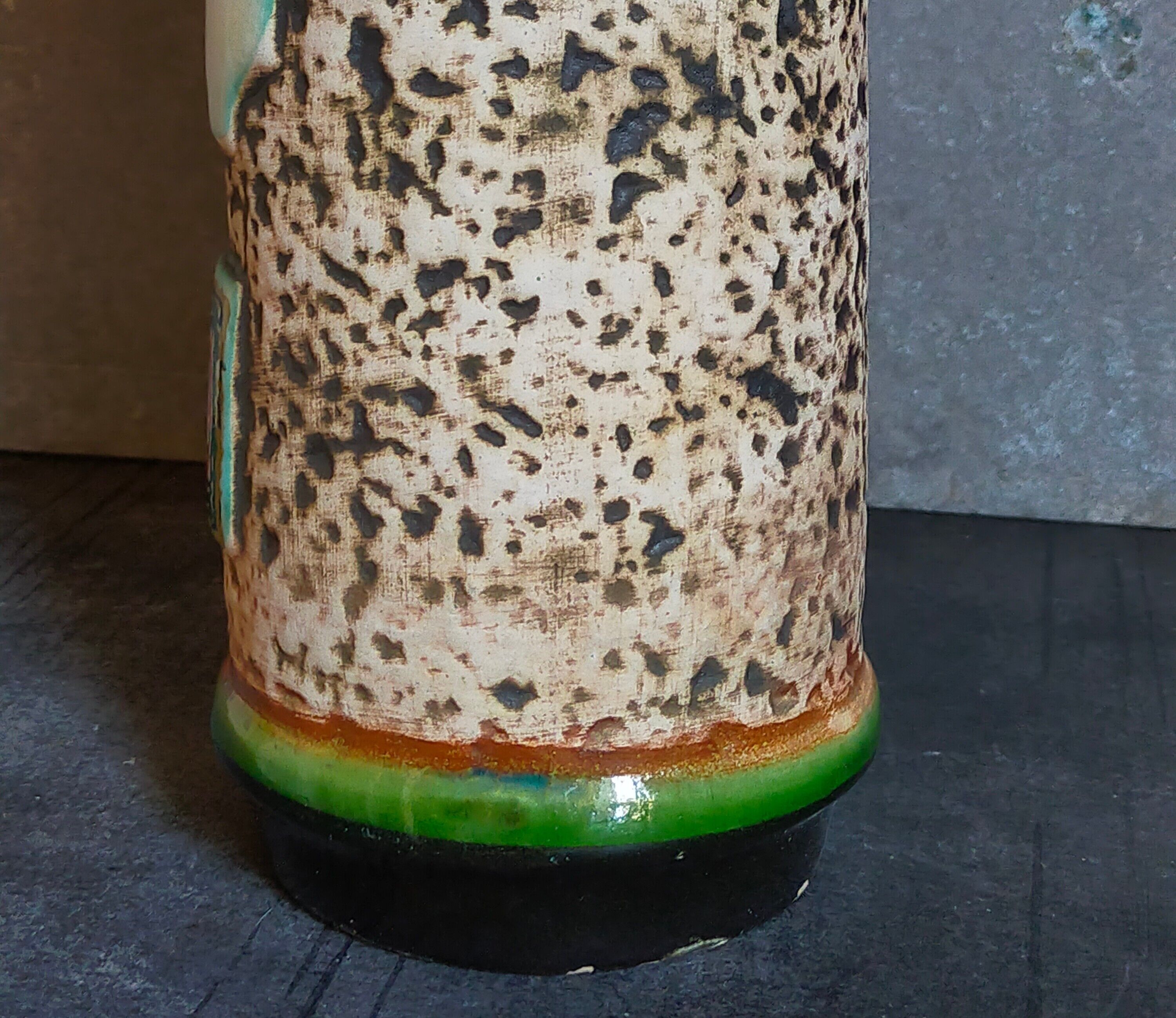 Bottle -soliflore ceramic west-germany vintage