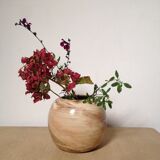 Vase ball glazed ceramic