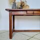 Table de ferme basse 1 tiroir