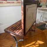 Old Parisian metro bench