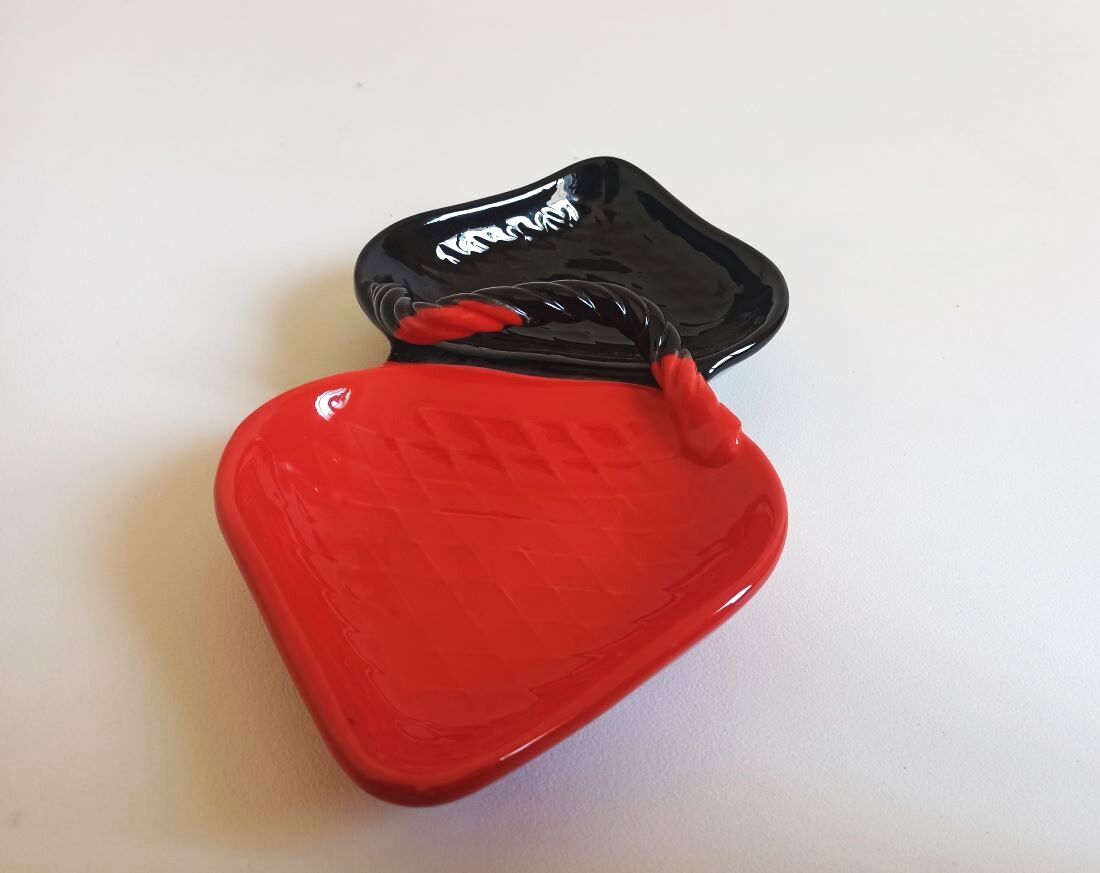 Double ceramic cup 50s