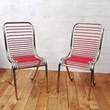 Pair of vintage chairs, Michel Duffet