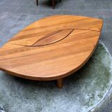 Table basse T22 dite"oeil" - Pierre Chapo - Années 70