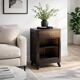 Commode, petit meuble en chêne massif, confiturier