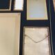Set of 10 gilded wood or vintage resin frames