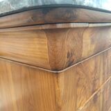 Medieval dresser Louis-Philippe in walnut