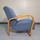 Pair of armchairs designed by K. Koželka & Antonín Kropáček for  Interier Praha Czechoslovakia 1950.