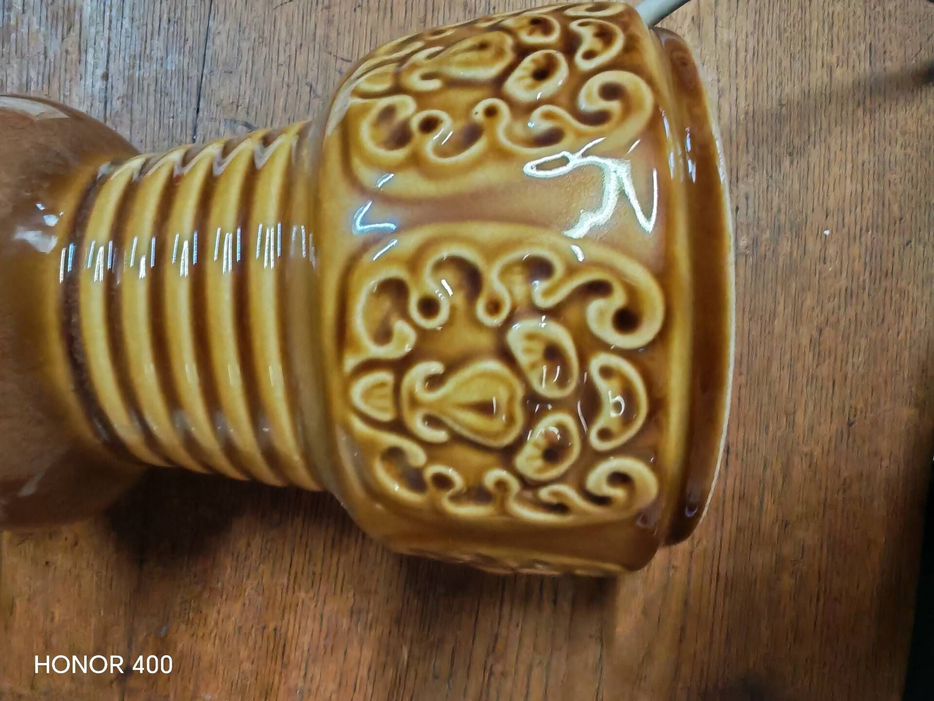 Mirostowice table lamp PRL Poland by Adam Sadulski 1970