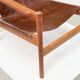 Leather 1970's Roxinho lounge chair by Michel Arnoult
