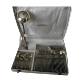 Housewife 37 pieces in silver metal by François Frionnet