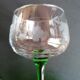 6 glasses of Alsace in chiseled crystal