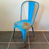 Authentic metal chair tolix by Xavier Pauchard vintage industrial 1950 n3