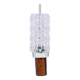 Vintage veneer rosewood wall lamp glass kelp
