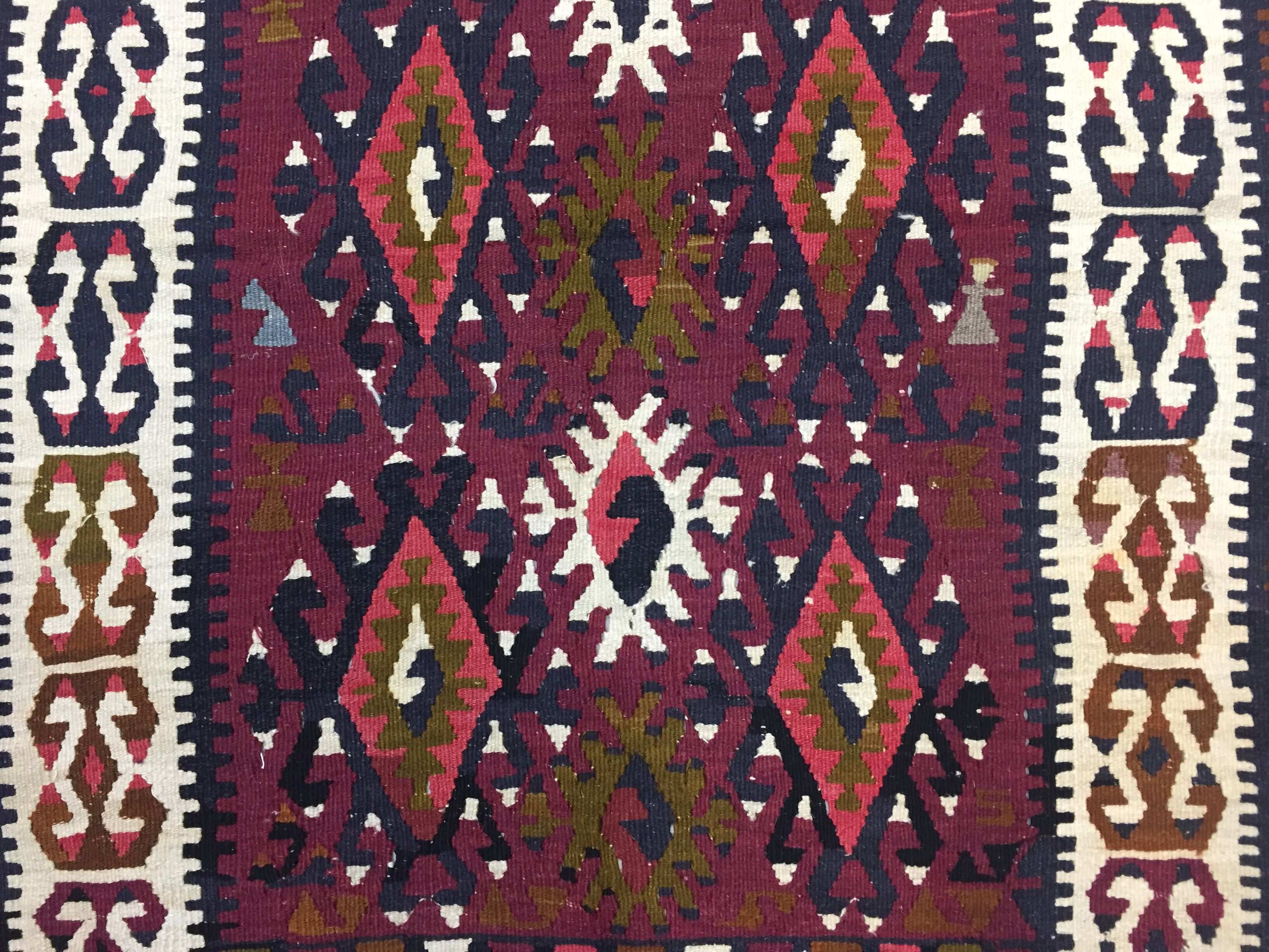 Turkish kilim 180x112 cm wool