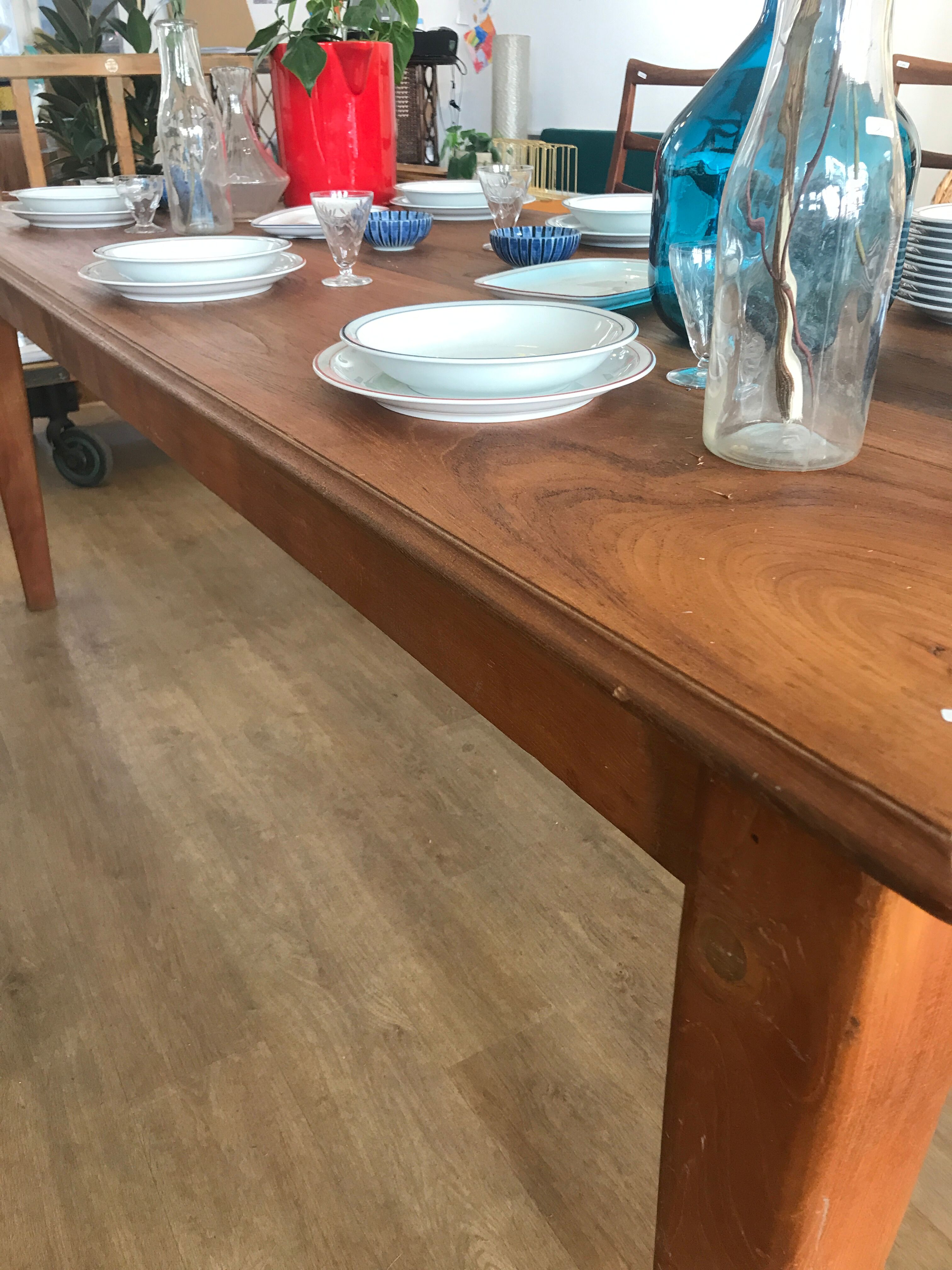Teak table