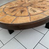 Roger Capron Ceramic Herbier Coffee Table Circa 1960