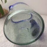 Bubble glass carafe