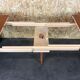 Teak dining table danish design, 60s 70s