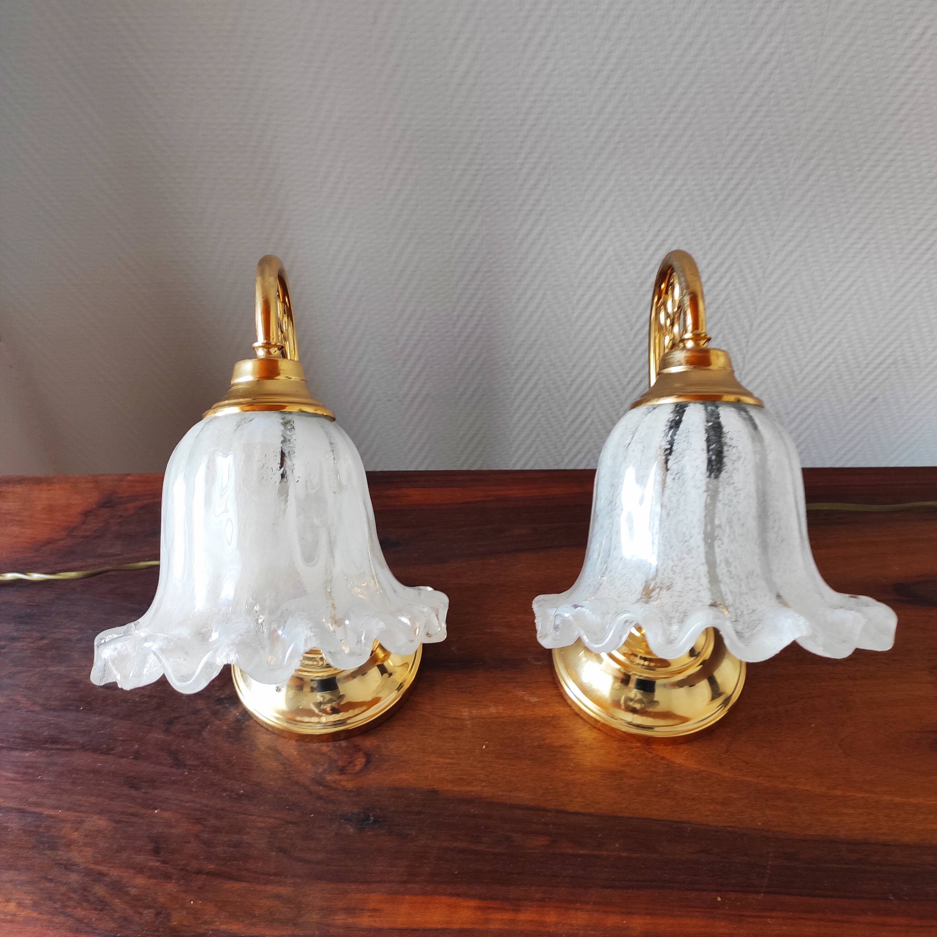 Paire de lampes vintage Italy