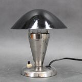 1930s Bauhaus Table Lamp with Adjustable Shade, Czechoslovakia