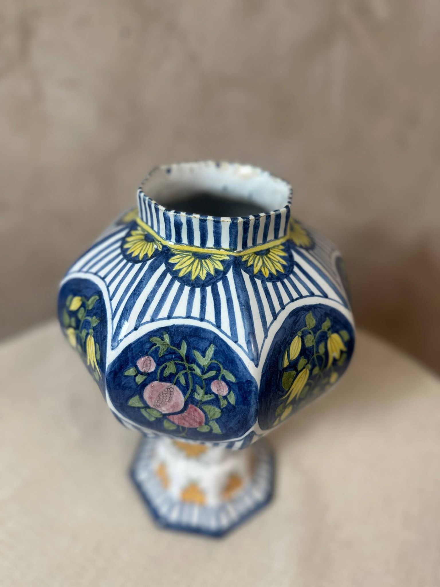 Vase polychrome 1925