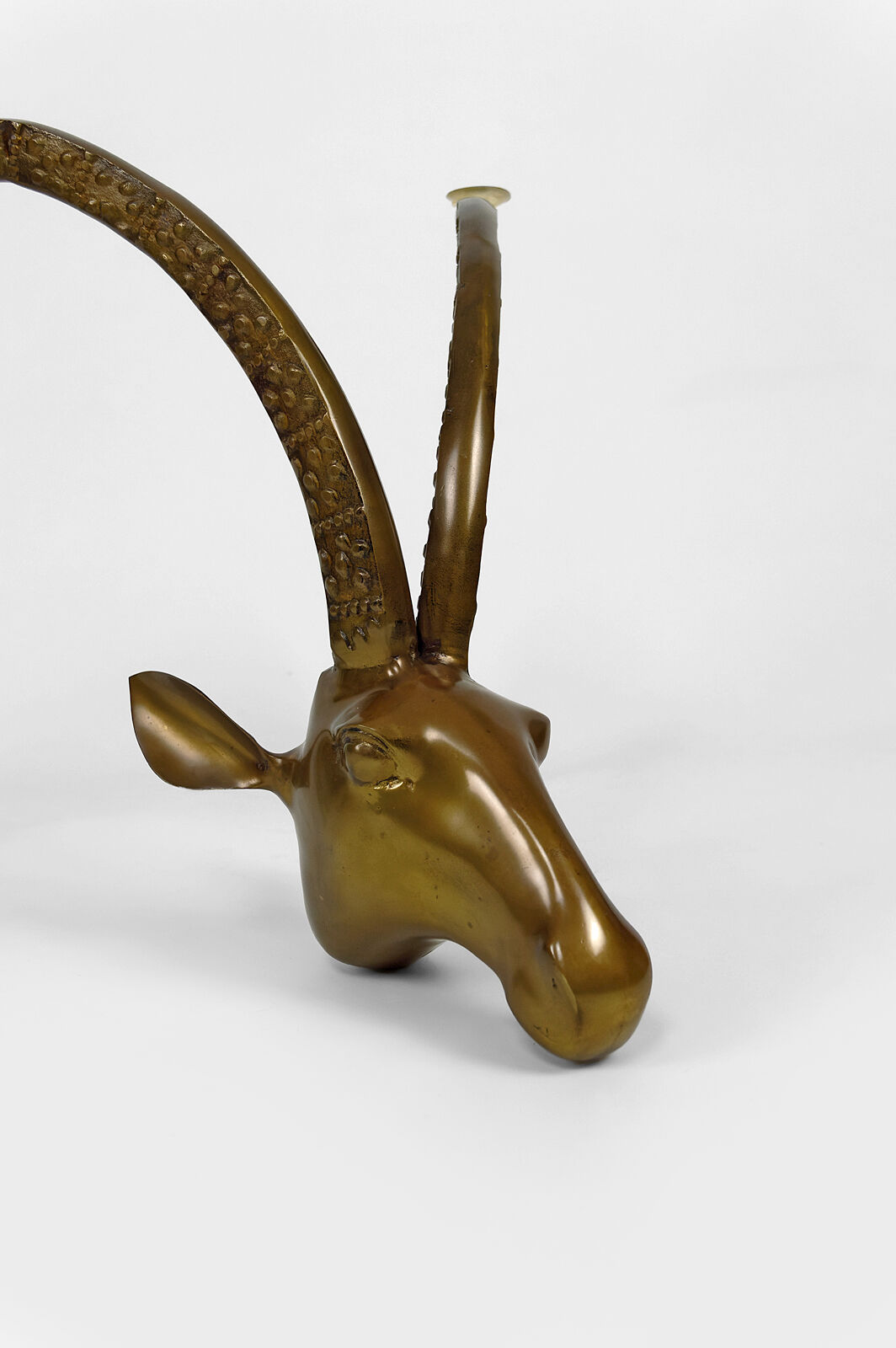 Coffee table with mouflons by Alain Chervet, circa 1970