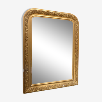 Gilded Louis Philippe mirror