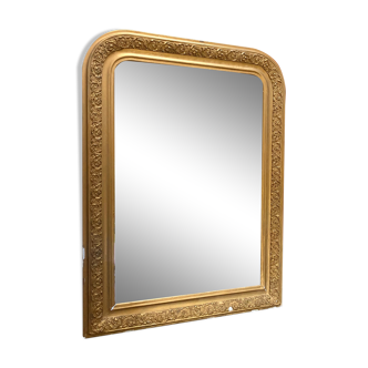 Gilded Louis Philippe mirror