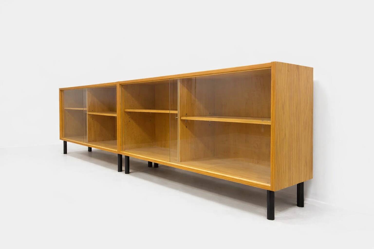 Retro chests of drawers, Jiří Jiroutek, 1960s, Czechoslovakia