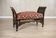 Banc du 19ème siècle en bois exotique, années 1890